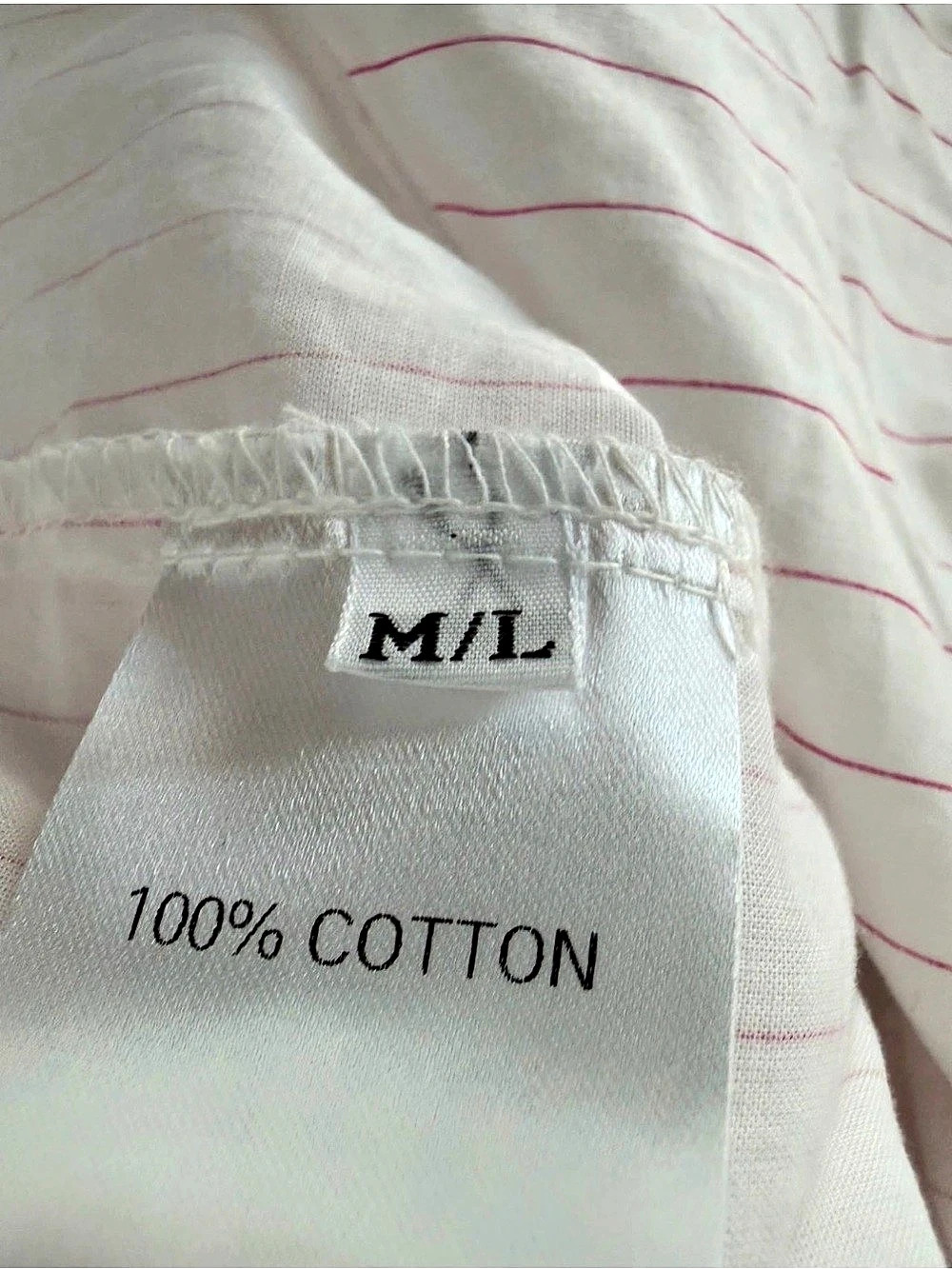 The Frankie Shop Striped Oversize Button Down Shirt Size L - Picture 4 of 7